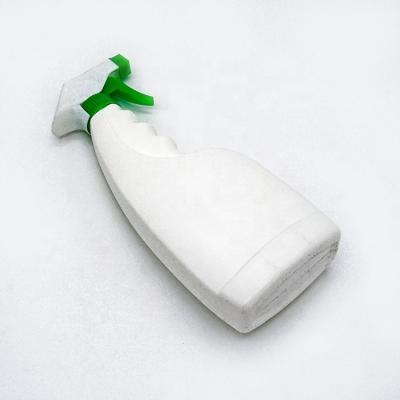 China Eco - Friendly Plastic Liquid Toiletry Detergent Spray Trigger 500ml Cleaner Bottle for sale