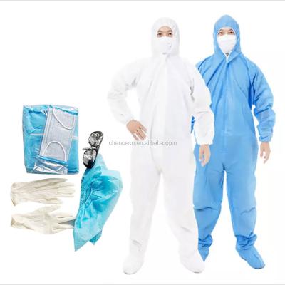 China Chemistry Equipment Disposable Nonwoven Personal Protective Fleece Kit for sale