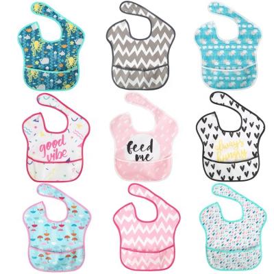 China Disposable Bibs Waterproof Clean Comfortable Soft Easily Baby Keep Soils Cotton Baby Bibs For Babies for sale