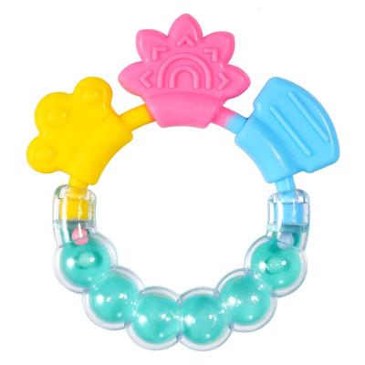 China Wholesale Solid Eco-freindly Teethers Newborn Infant Training Tools Baby Rattle Toys Molar Chews for sale