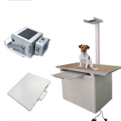 China Veterinary metal radiology x ray bed table for vet clinic 1360mm*720mm*1910mm for sale