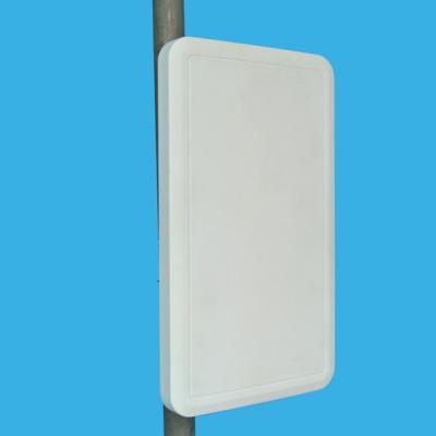 China ISM MIMO 18dbi high gain panel antenna 50 Ohm impedance white color for sale