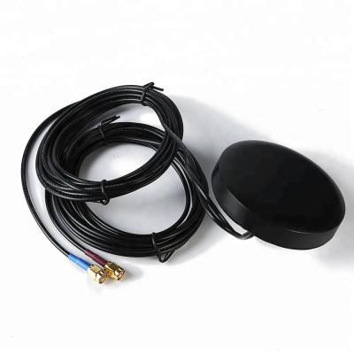 China GPS GSM High Gain Antenna Dual Band 28dBi Car Navigation Active RHCP for sale