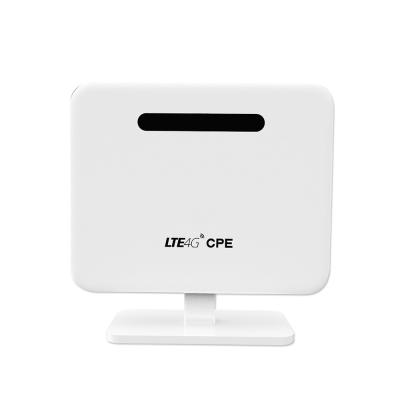 China 4G / 3G Indoor CPE Cat4 / 6 Wifi Router 150/300mbps High Speed Rate for sale