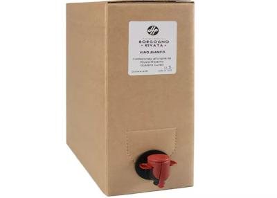 中国 Plastic Packaging Aseptic BIB Bag In Box 20 Liter For Wine Beverage 販売のため