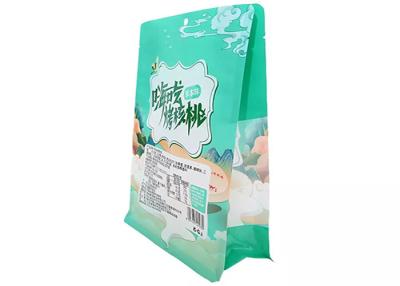 China Plastic Food Packaging Foil Ziplock Bags , 8 Sides Seal Stand Up Ziplock Bag For Meat for sale