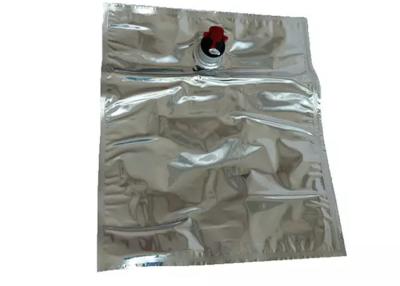 China 5L / 10L / 20L / 25L Custom Aseptic Bag In Box , BIB Bags With Spigot / Vitop Tap for sale