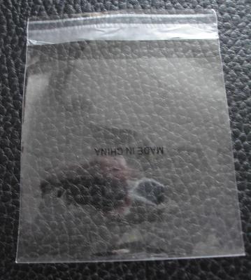 China Promotional Plastic Clothing Packaging Bags / White Clear Self Adhesive Seal Plastic Bags for sale