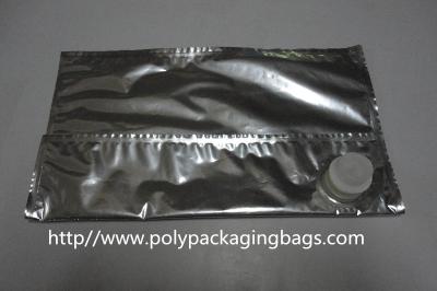 China Security Food Grade Wine Bag In Box Packaging Customized Bib Bags With Butterfly Valve/ Spigot for sale