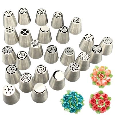 China Sustainable Cake Decorating Russian Supplies Stainless Steel Nozzle for sale