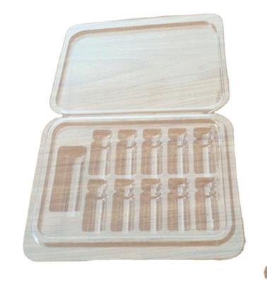 China Disposable Blister Medicine Vial Packing Tray Customizable for Customer Requirements for sale