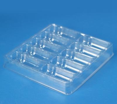 China Medicine Vials Packing Tray Medical Plastic Package With Various Sizes for sale