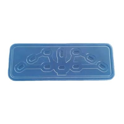 China UV Coating Medical Grade PETG Packaging Non-sticky Cleanroom Tray for sale