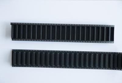 China Black Carrier Tape Custom SMD / SMT Carrier Tape PS ESD tape en venta