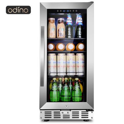 China Cooler Car Wine Fridge Beer Fridge Kitchen Wine and Beverage Coolers Freezer Stainless Steel Built In Wine Cellars for sale