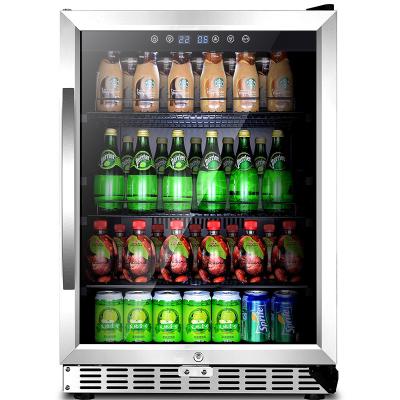 China Car Wine and Beverage Coolers Fridge Wine Freezer Home Zone Beer Built in Refrigerator Kitchen Wine Cooler for sale