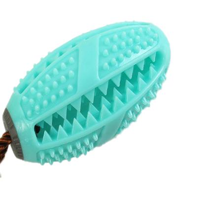 China Viable Dog Toys for Chewers Aggressive Indestructible Dog Chew Toy for Training and Cleaning, Durable Rubber Toys for Dogs for sale