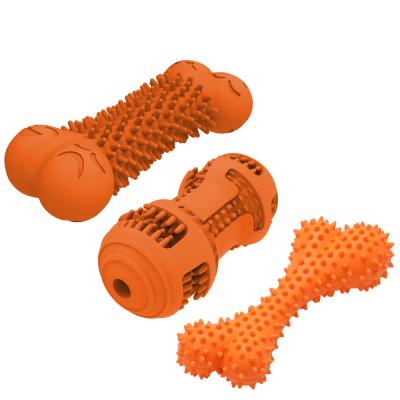 China Viable Dog Toys For Durable Squeaky Chew Toy Nearly Indestructible Dog Bone Pet Toys Aggressive Chewers Large Breed For Dogs for sale