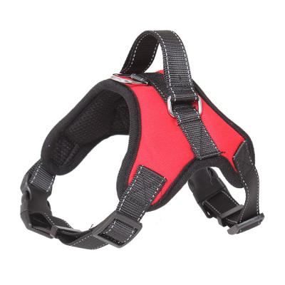 China Padded Dog Harness and Leash Pull Non-Reflective and Breathable Pet Harness Adjustable Soft Padded Vest Harness for Dogs and Cats for sale