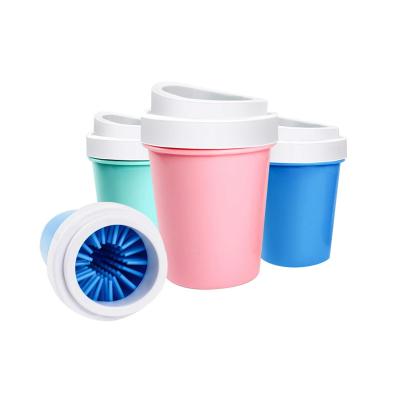 China Small Animals Factory Wholesale Pet Supply Pet Paw Cleaner Dog Supplier Pet Paw Cleaning Cup Dog Feet for sale