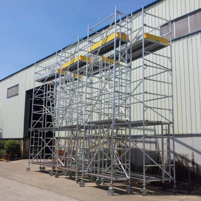 China Mobile construction construction and convenient aluminum scaffolding tower for sale for sale