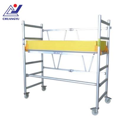 China Aluminum Lit Know-It-All With Guard Rail Option Scaffolding For Sale for sale