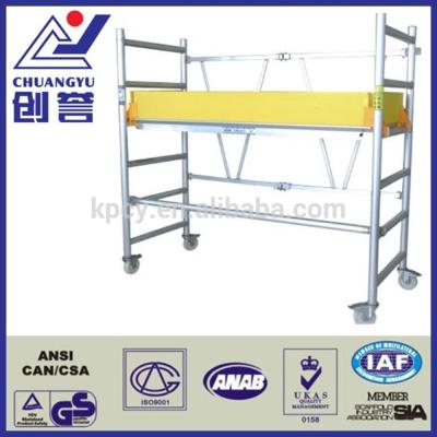 China new style mini portable aluminum lightweight scaffolding on sale for sale