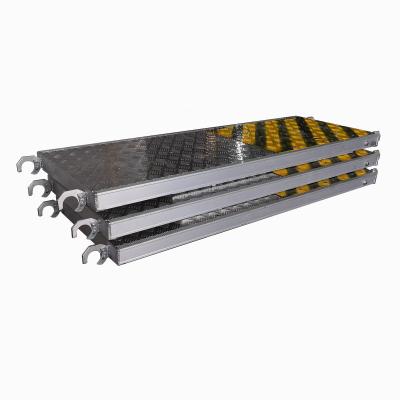 China Aluminum scaffolding system high quality scaffolding hatch support plank for sale for sale