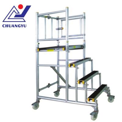 China Smart Aluminum Alloy Aluminum Stage And Foldable Movable Scaffolding Standard Installed Platform for sale