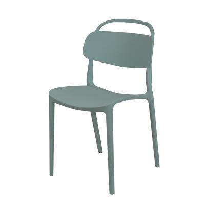 China Solid Chairs Plastic Used For Wholesale Single Simple Cheapest Colorful Stackable Plastic Chairs for sale