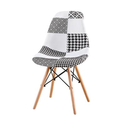 China Modern minimalist home sturdy Nordic fashion technology hotel negotiation cafe restaurant chair makeup stool dining chair for sale