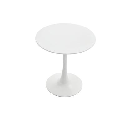 China Contemporary and timeless outdoor round metal conference room minimalist coffee dining table for sale