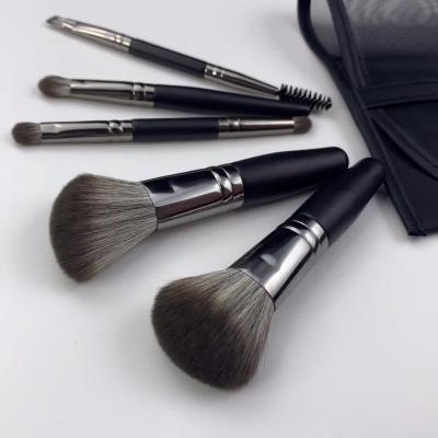 China 5pcs Mini Portable Custom Makeup Brush Face Set Professional Loose Powder Brush Eyeshadow Beauty Brush Tool for sale