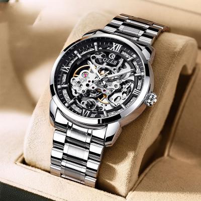 China Hot Sale Waterproof Luxury Mens Amazon Watches Classic Stainless Steel Strap Calendar Automatic Mechanical Wristwatches for sale