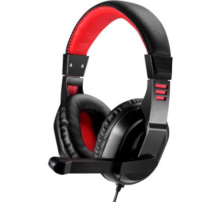 China Built-in Private Microphone OEM Design Wired Gaming Headset Earphone Computer Earphone With MIC for sale