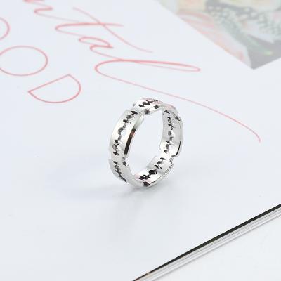 China Durable Stainless Steel Gold Silver Color Ring Jewelry Hiphop Ring Men for sale