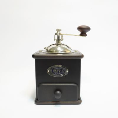 China Manual wooden coffee grinder for sale