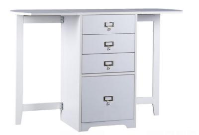 China PANEL Organizer and Craft White Off-the-Shelf Desk for sale