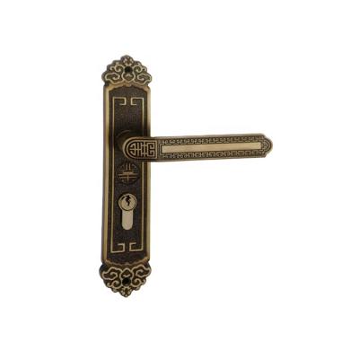 China Wooden Doors / Strong Metal Door Handle Lock Metal Security Door Lock for sale