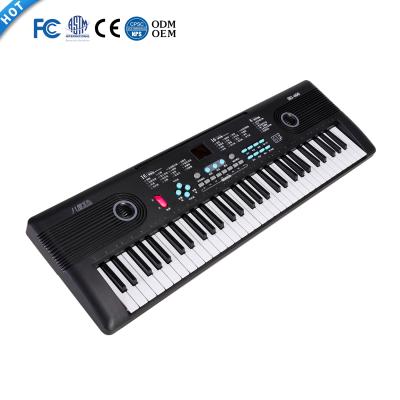 China LED Display 61 Key Multifunction Music Toy Electronic Piano Keyboard With Microphone for sale