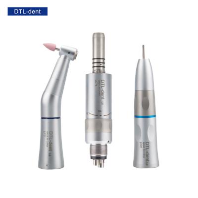 China Best low speed dental metal handpiece kits air motor straight handpiece vs angle handpiece for sale