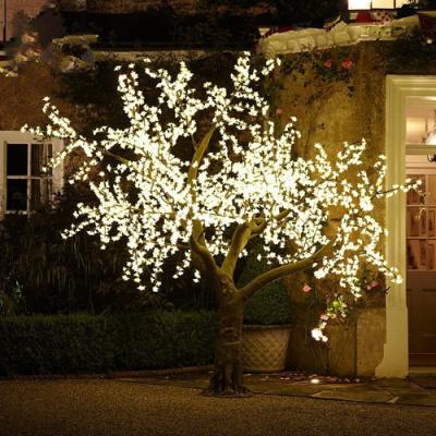 China Firm On (Customized) Customized Warm White LED Artificial Flower Cherry Blossom Tree Branches Light Wedding Arch Decoration for sale