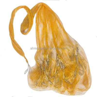 China Thow Easy Fishing Net Nylon Drawstring Mono Casting Fishing Net Fishing Casting Net Nylon for sale