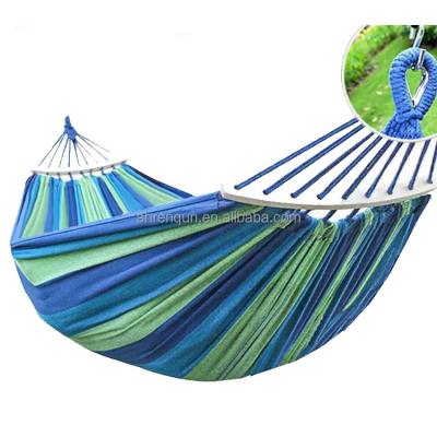 China Antibacterial Outdoor Camping Hammock / Folding Canvas Hammock / Travel Hammock for sale