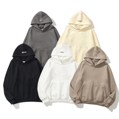 China Wholesale Breathable Autumn Winter CHM0007 Off White Oversized Fashion Fleece Basics Soft Hoody Hoodie for sale