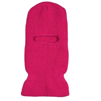 China OEM COMMON Wholesale HKB0002 MEN'S Acrylic Winter Balaclava Hat Knitted Wool Filter Unisex Mount Recycling Spandex One Hole Ski Goggle Hat for sale