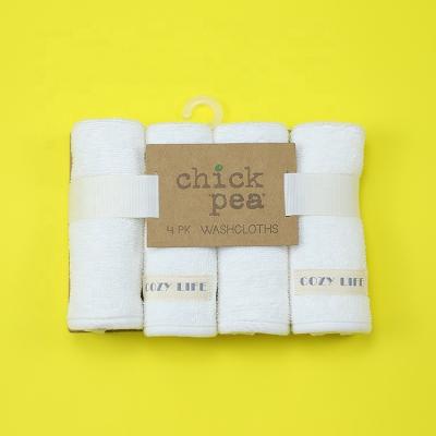 China Home Hot Selling Woven Velvet Terry Washcloth For Baby for sale