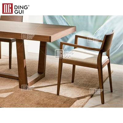 China Fashion Adjustable Modern Luxury Dining Room Furniture Solid Wood Furniture (Others) Dining Chair for sale