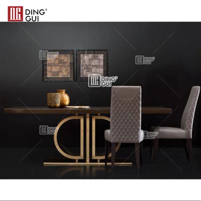 China (Others) 2021 Hot Selling High End Luxury Adjustable Dining Room Furniture Sets Italian Luxury Furniture for sale