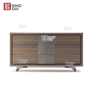 China Fashionable Nordic style sideboard cabinet (the other) simple modern luxury style adjustable wooden lockers design for sale